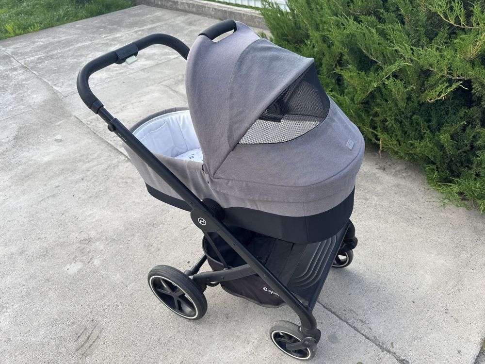 Дитячий візок коляска Cybex balios s 3 в 1 (автокрісло розкладне)
