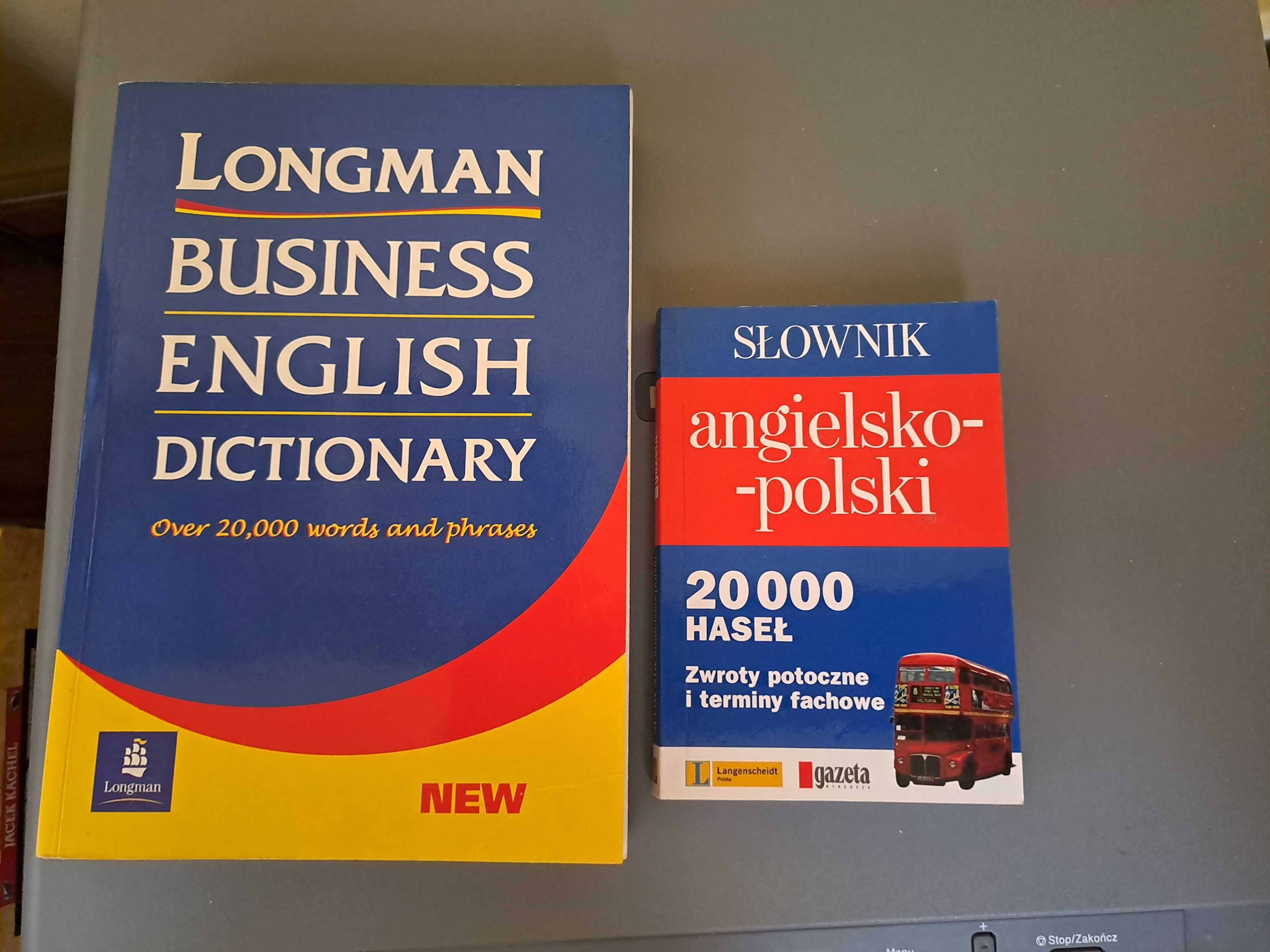 Słownik Angielski Longman Business English + mini Słownik