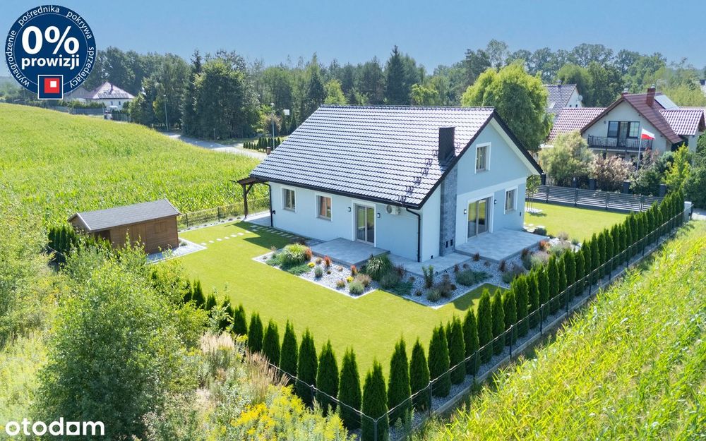Nowoczesny i rodzinny dom z ogrodem w zielonej okolicy | Ligota Górna.