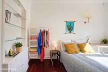 752259 - Quarto com cama de solteiro, com...