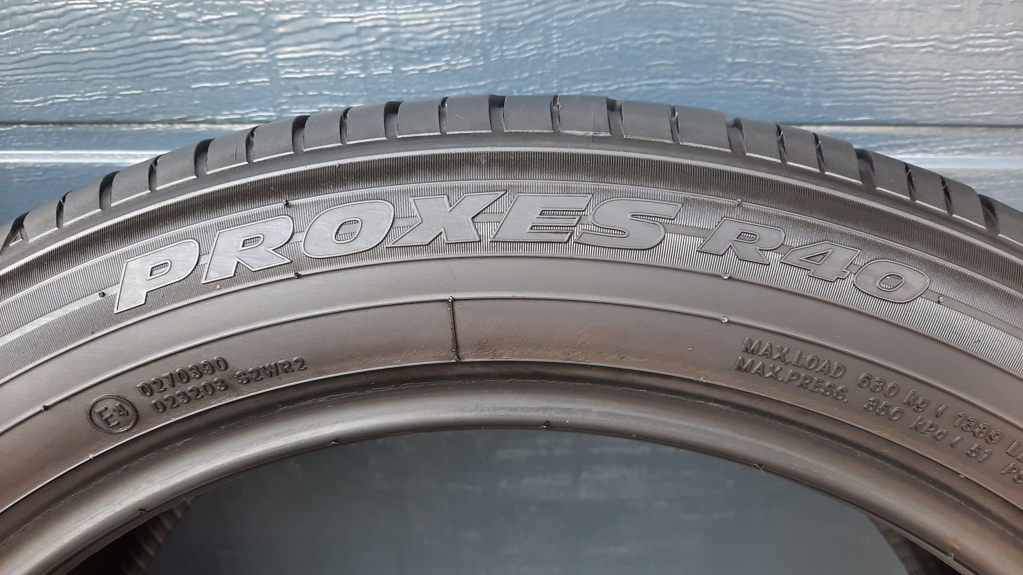 Toyo 215/50 R18 Proxes 6 mm 2017