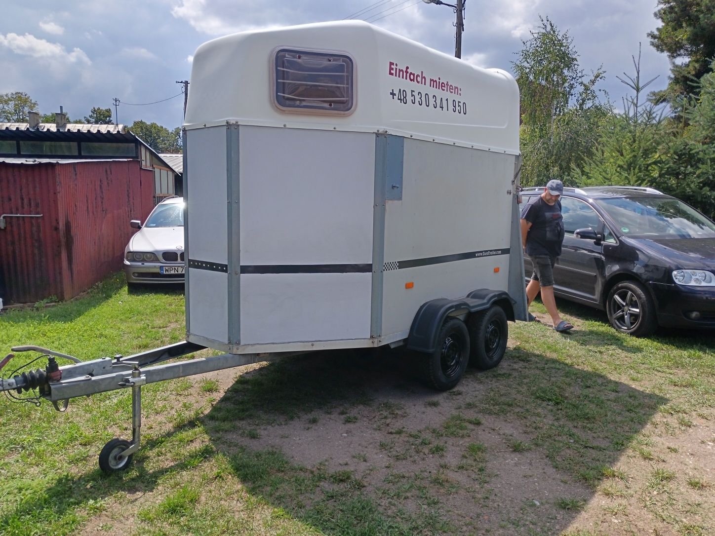 Sprzedam przyczepy do koni lub innych zwierząt na kat B Dmc 1200