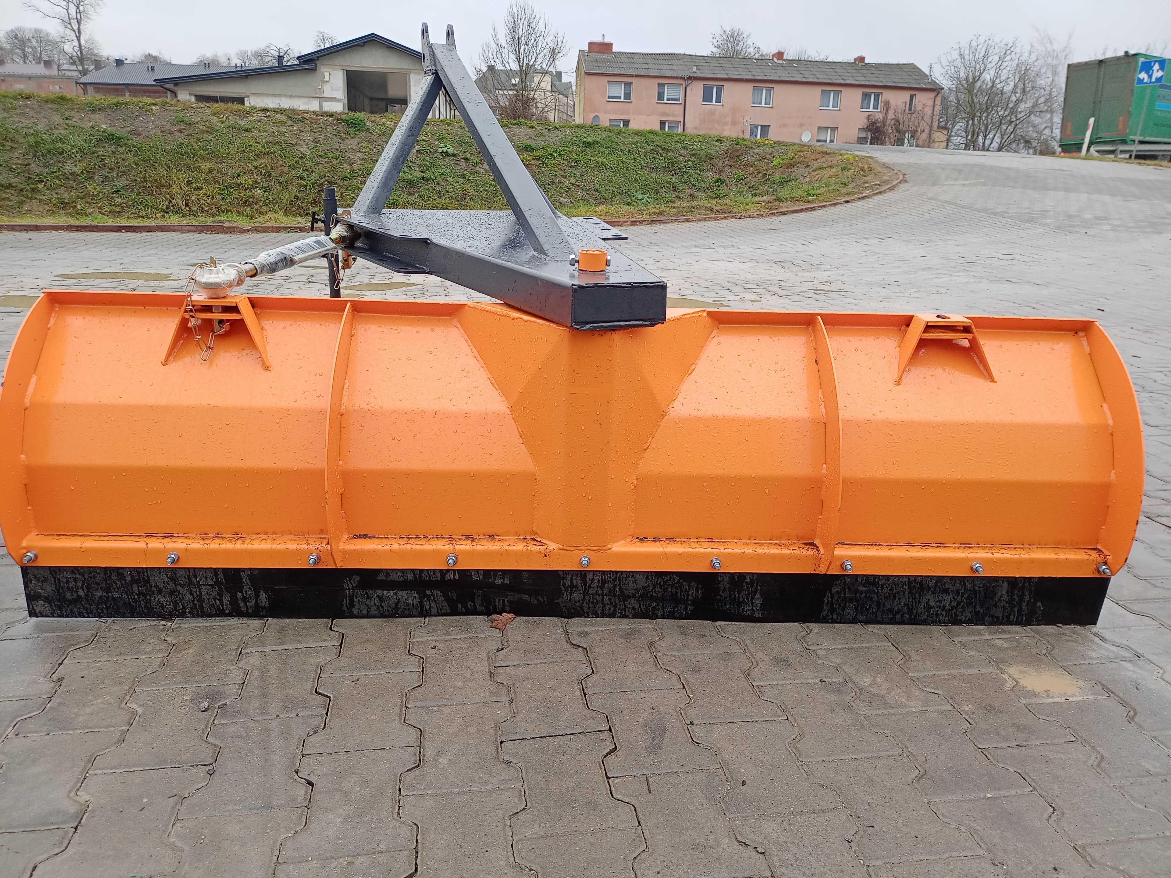 Zgarniacz śniezny obrotowy 360stopni z płynną mechaniczną regulacją