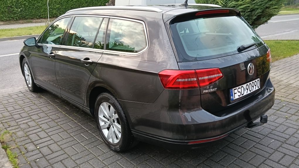 VW Passat 2017 2.0 TDI automat DSG 100% bezwypadkowy , stan bdb