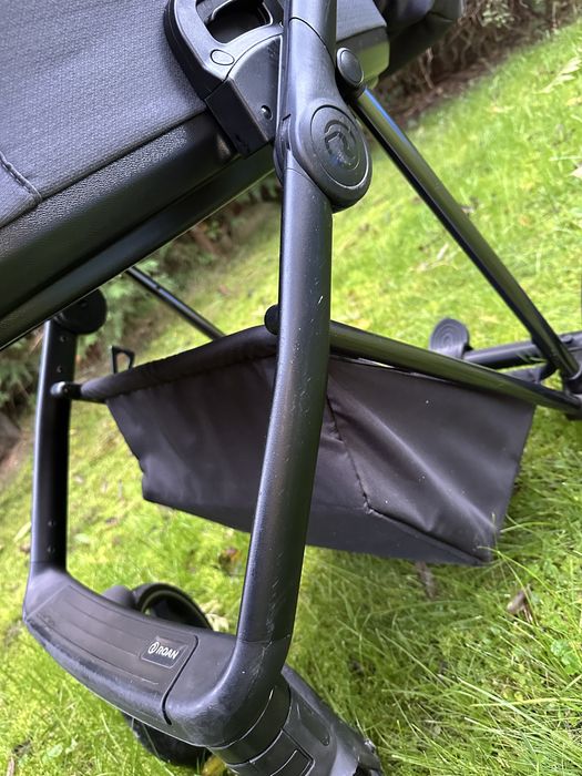 Wózek Roan Ivi 2.0 2w1 + fotelik Cybex Aton B2 + dodatki