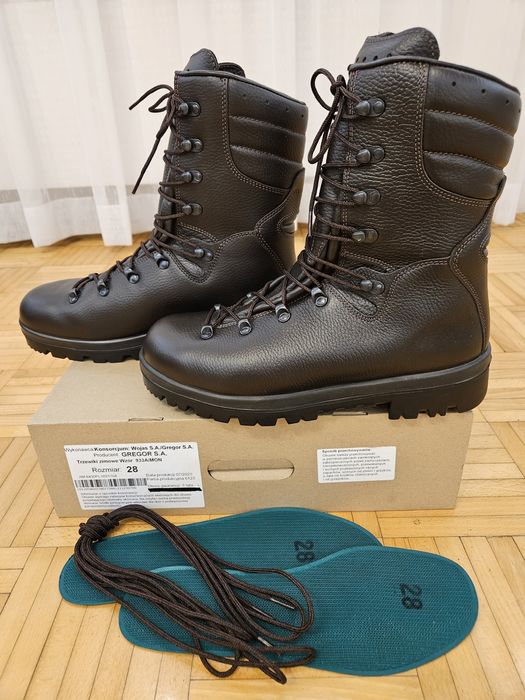 Buty wojskowe brązowe rozmiar 43 wz.933A/MON DEMAR