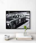 Poster BMW Qualify Black & White - 30cmx40cm - Fine Art