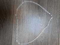 Łańcuszek  srebrny męski 50 cm długość