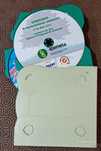 Caixas para arrumação e arquivo - CD Rom e DVD