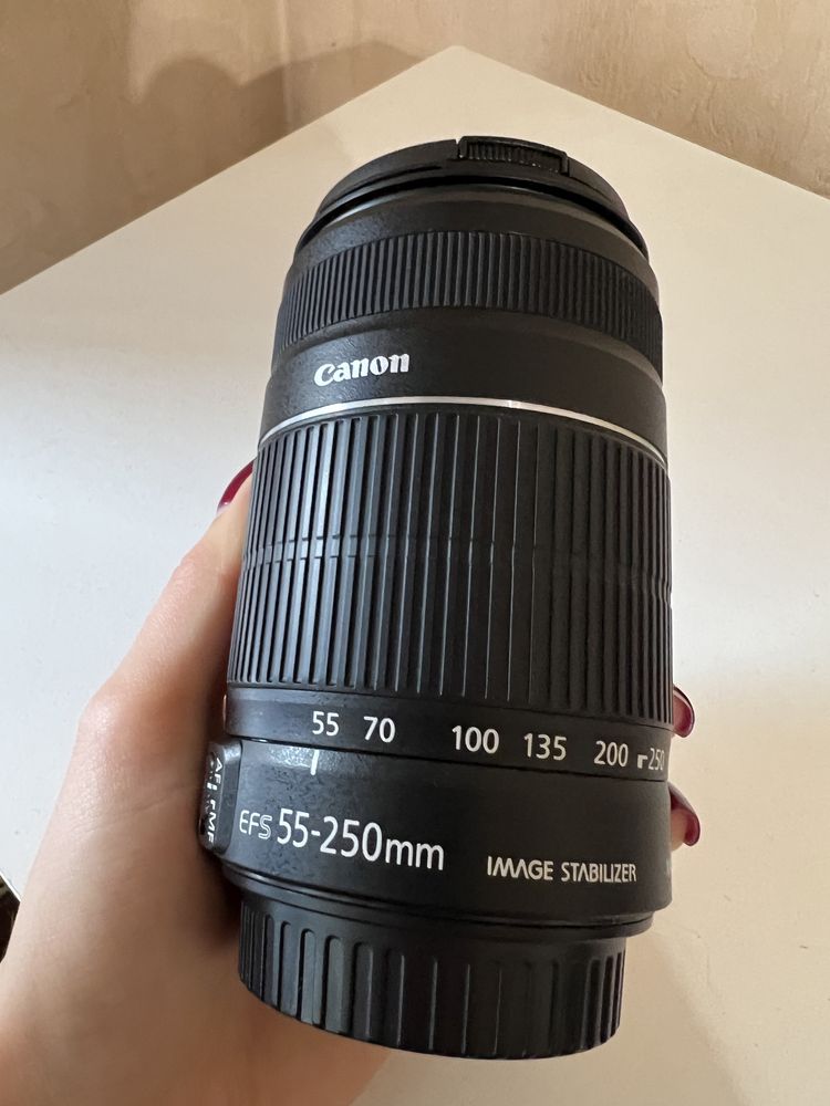 Объектив canon efs 55-250 mm