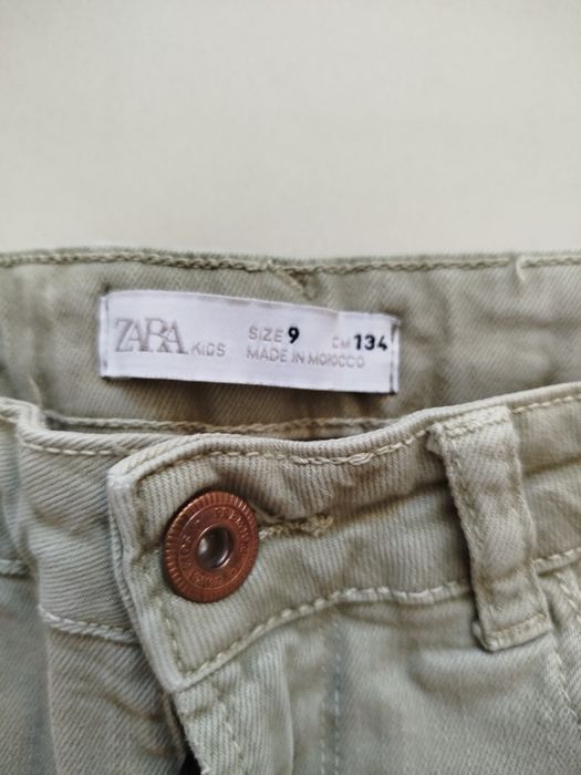 Zara jeansy spodnie jeansowe rozmiar 134