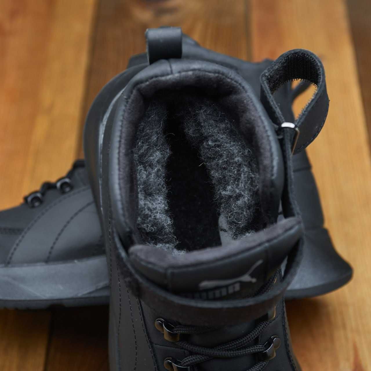 Зимовi черевики PUMA натуральна шкіра