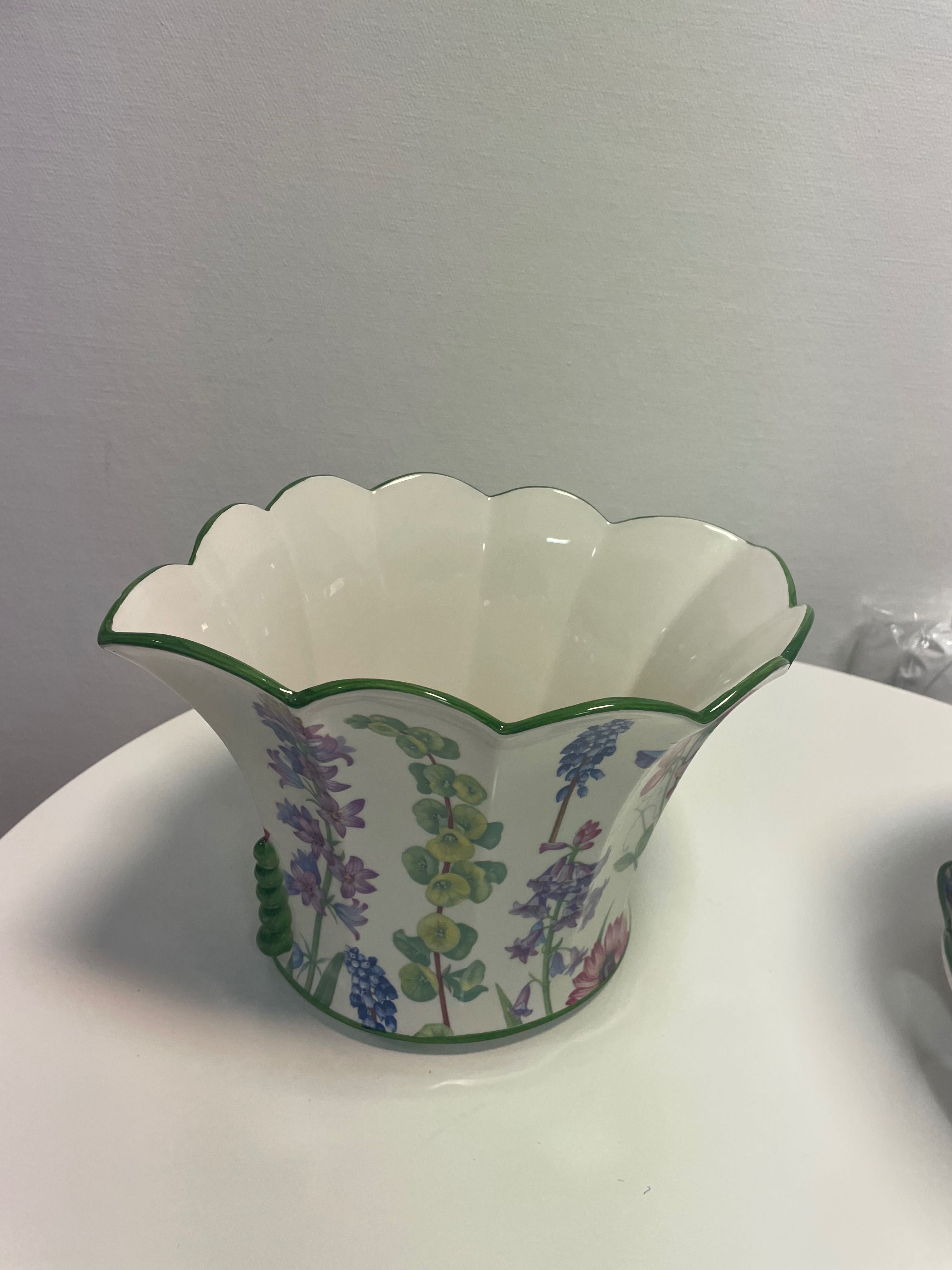 Zestaw porcelany ala villeroy&boch misa wazon patera