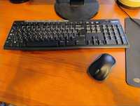 Комплект беспроводной Logitech клавиатура + мишка