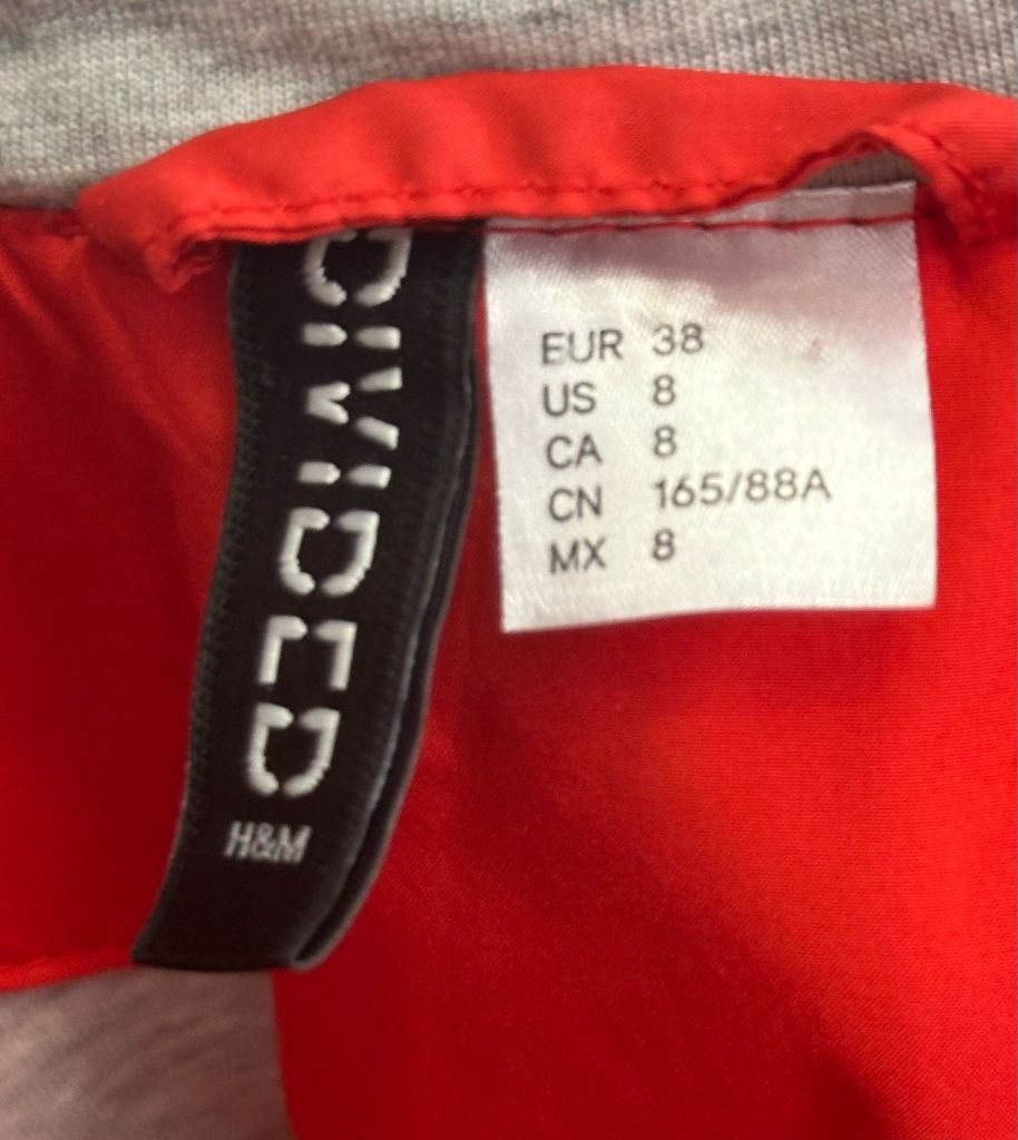 H&M kurtka damska czerwona r. 38 M wiosenna