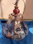 Lampa wisząca vintage PRL retro