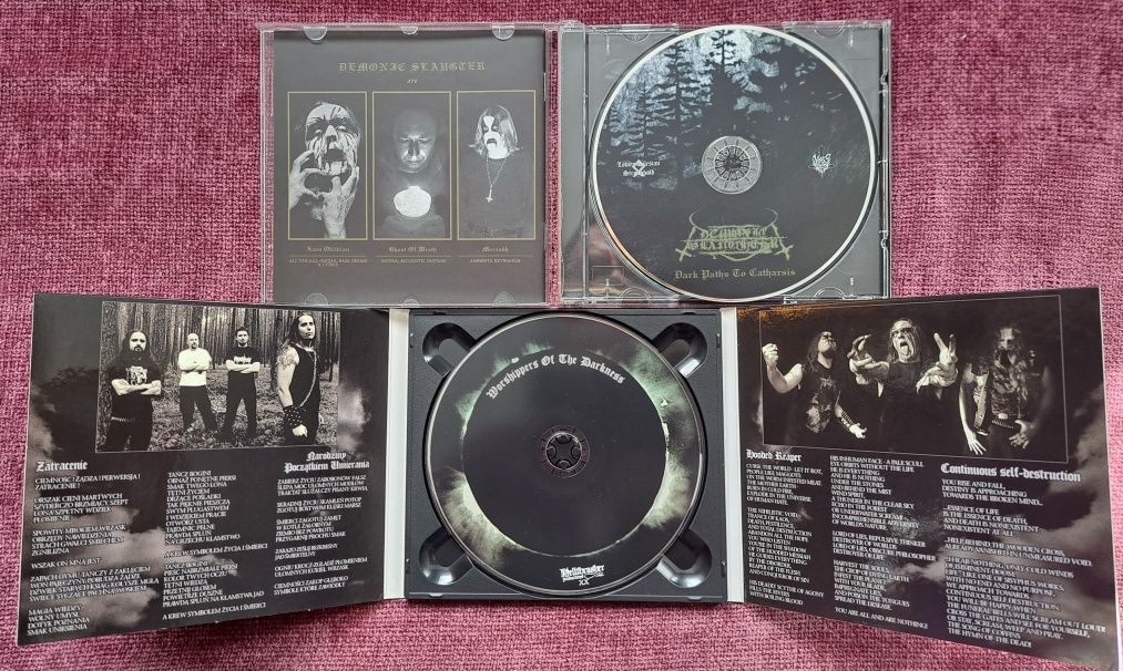 4 x CD DEMONIC SLAUGHTER Polski Black Metal