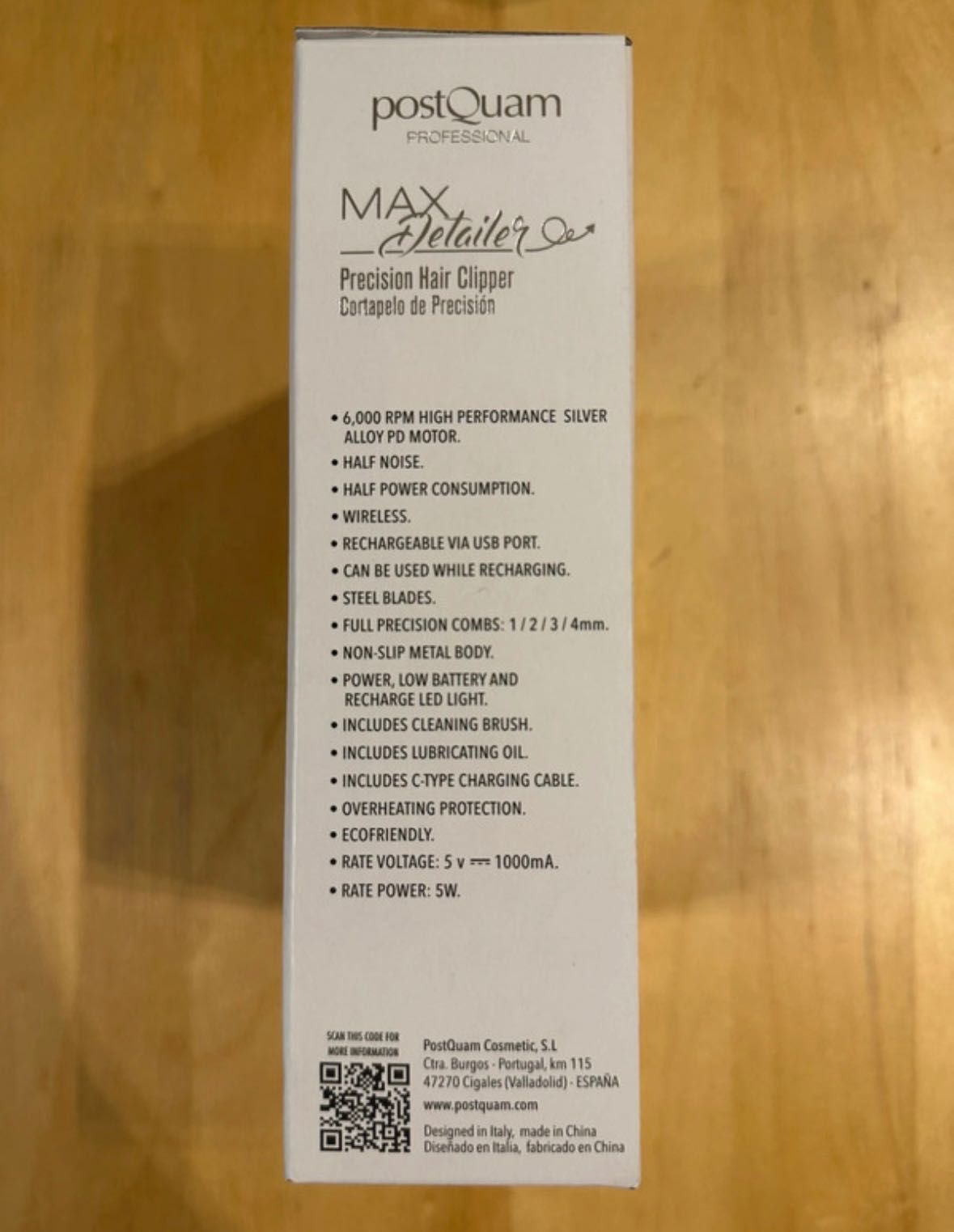 Nowy trymer meski PostQuam Professional - Precision Hair Clipper