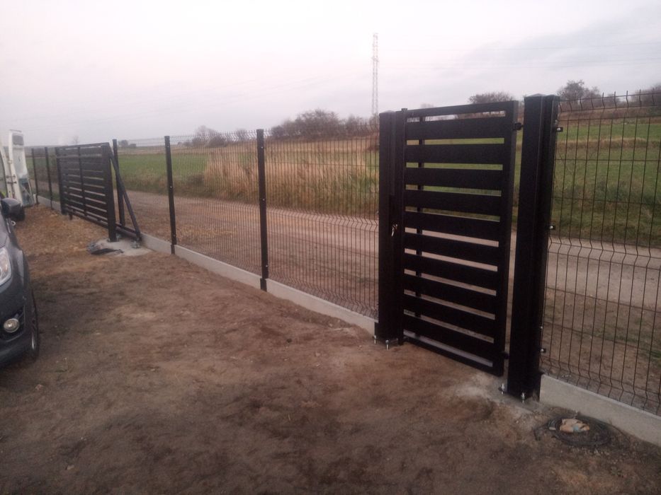 Ogrodzenie panelowe  i nie tylko z możliwością montażu