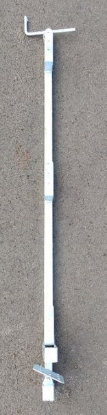 Słupek poręczy BHP - ocynkowany (barierka BHP) EN13374 barierki BHP