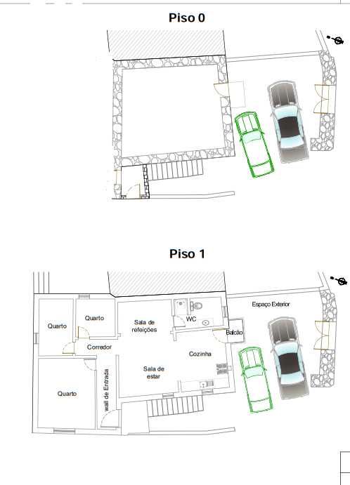 Casa com 3 quartos e 1 casa de banho - Valor da renda NEGOCIÁVEL