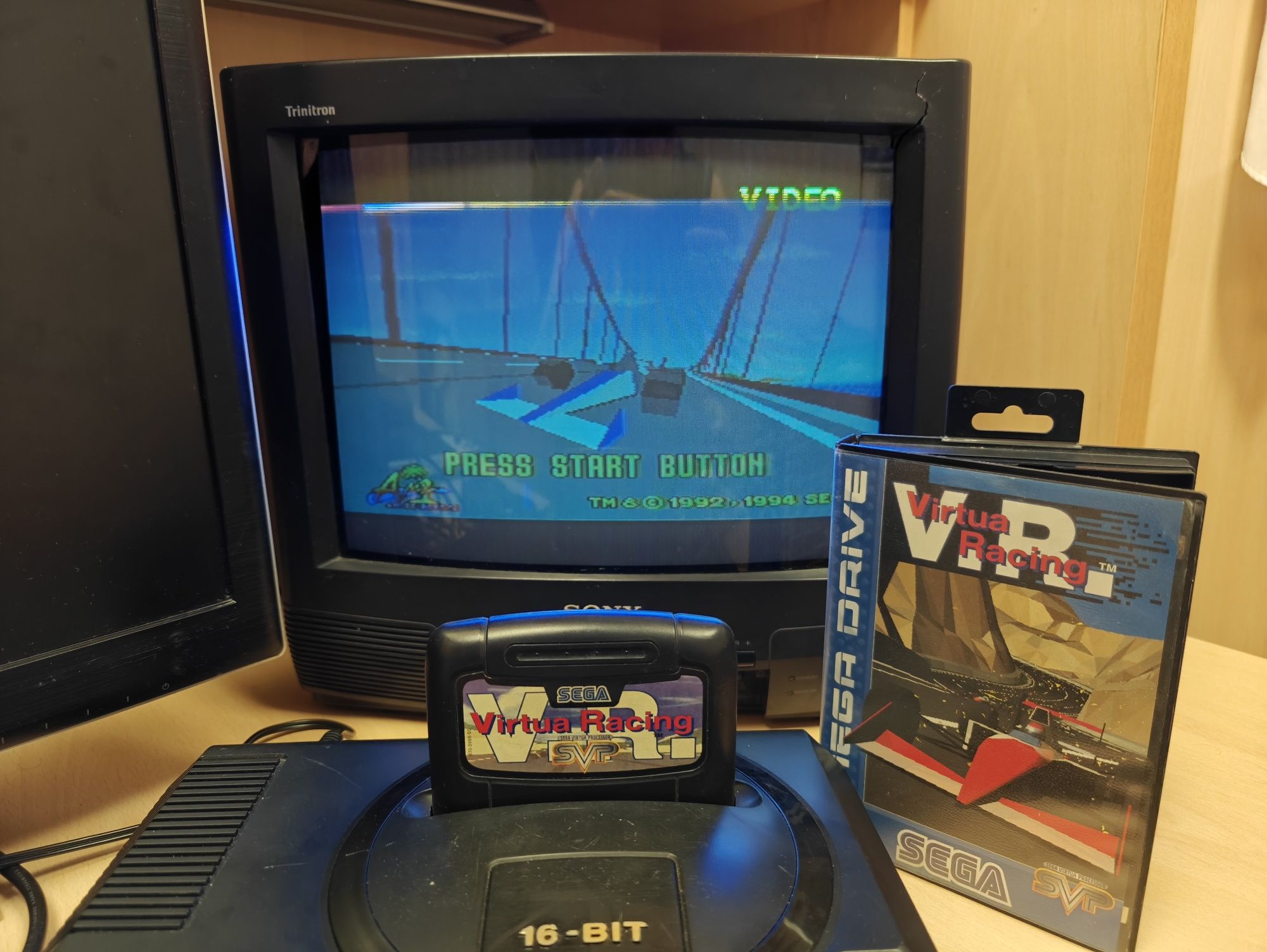 Sega Mega Drive - V.R. virtua racing