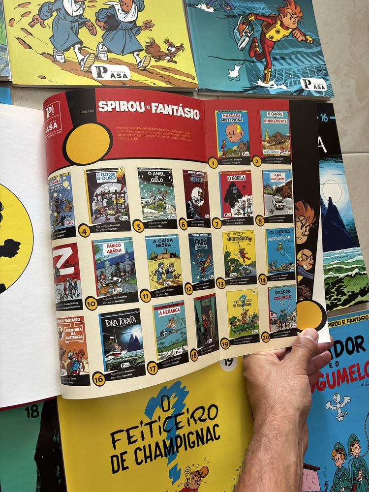 Coleção BD Spirou e Fantásio