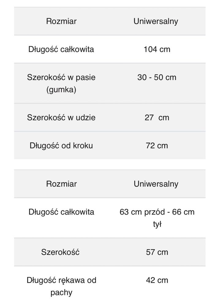 Komplet dzianinowy set zestaw xxs xs s m uni spodnie szerokie sweter !