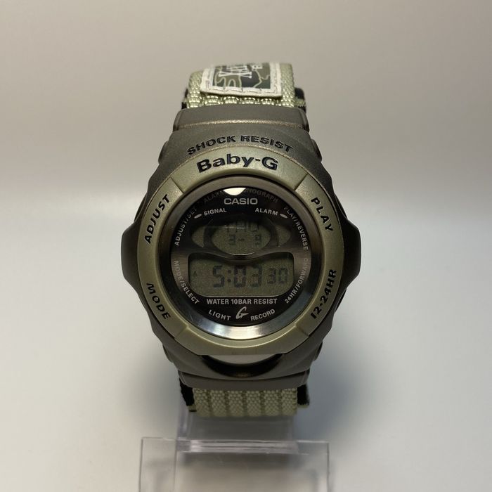 179 Годинник часы вінтаж Casio Baby-G BGM-200RX камуфляж хакі оригінал