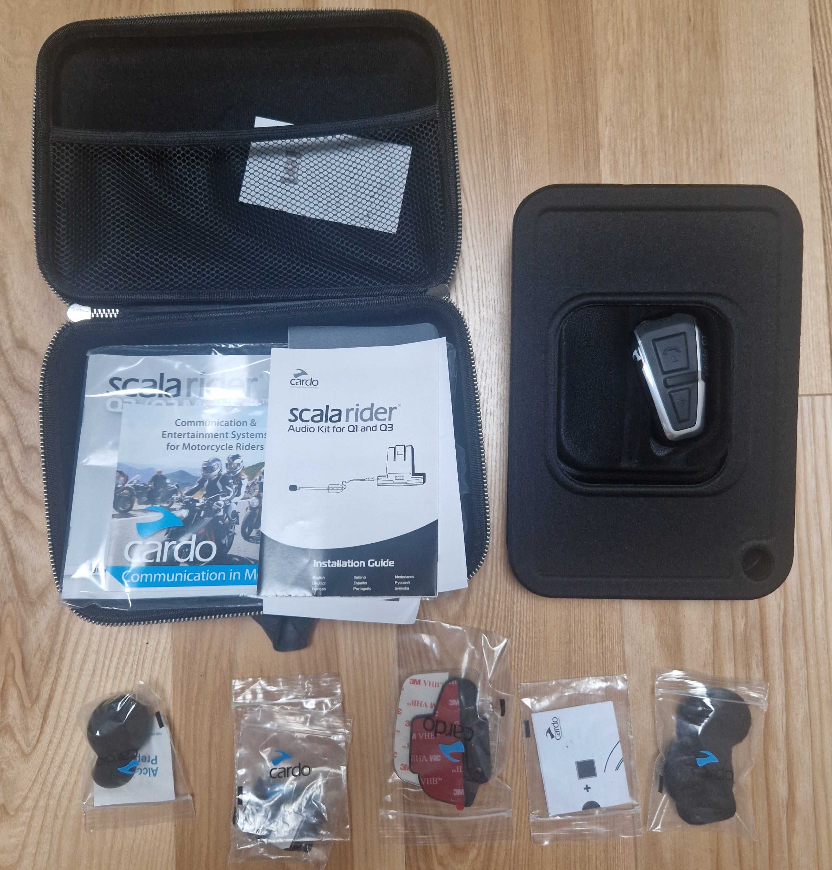 Kask Schubert C3 z interkomem scala rider