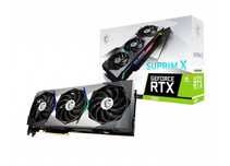 MSI RTX 3080 Suprim X10G LHR karta Nvidia GeForce RTX 10GB GDDR6X Nowy