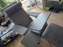 Fotel ergonomiczny do pracy zdalnej Fotel do laptopa Stolik do laptopa