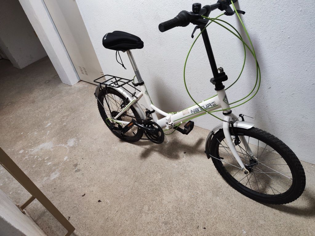 Vendo bicicleta dobrável
