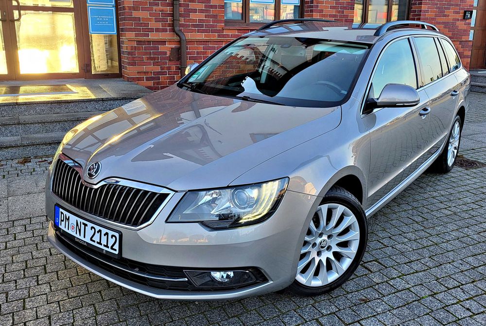 Nówka Skoda SuperB LIFT Alu LED XENON 1 Właściciel Webasto.