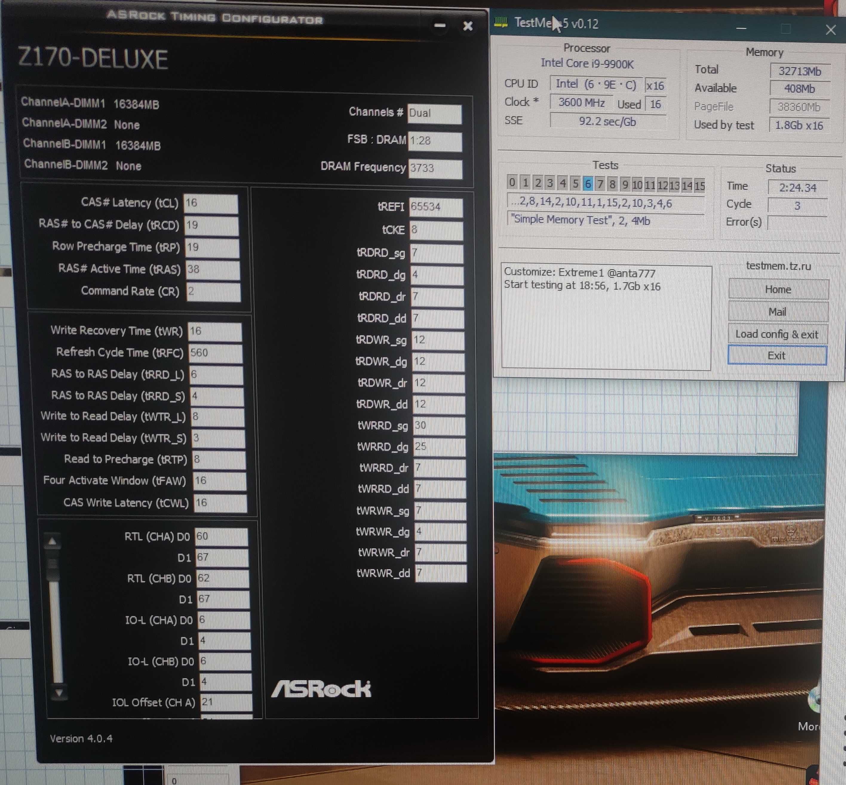 Материнская плата ASUS Z170 Deluxe 1151 4xDDR4 WiFi 6x SATA 1xM2 PCI-E