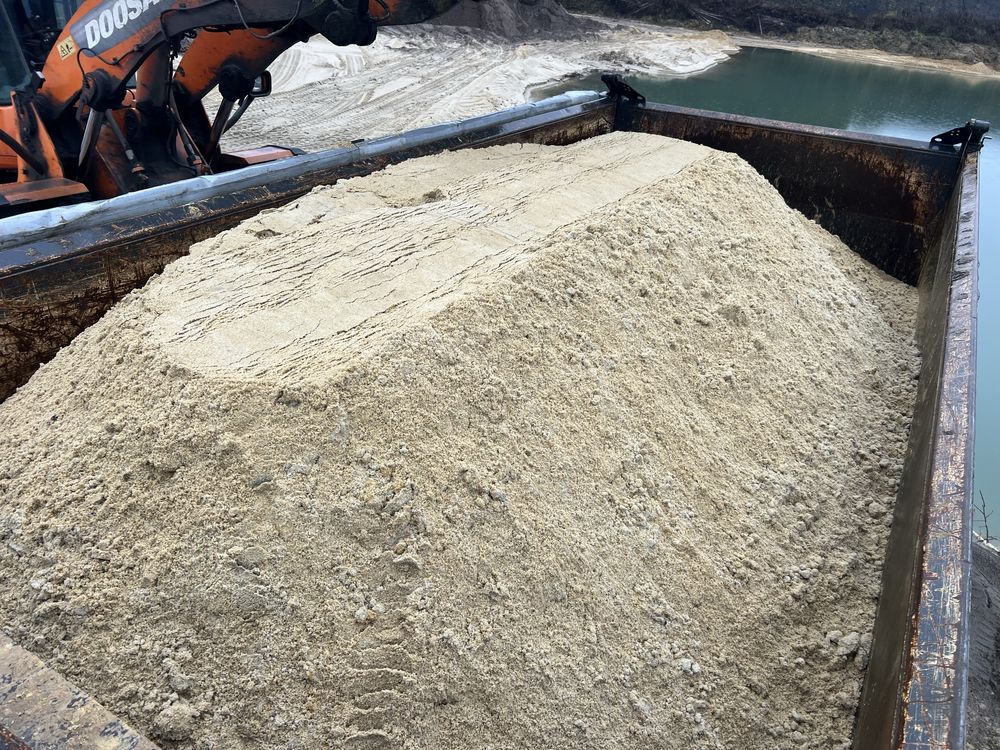 Koparka Obrotwa Piasek Wywoz Ziemi Kamien Przekrusz betonowy dolomito
