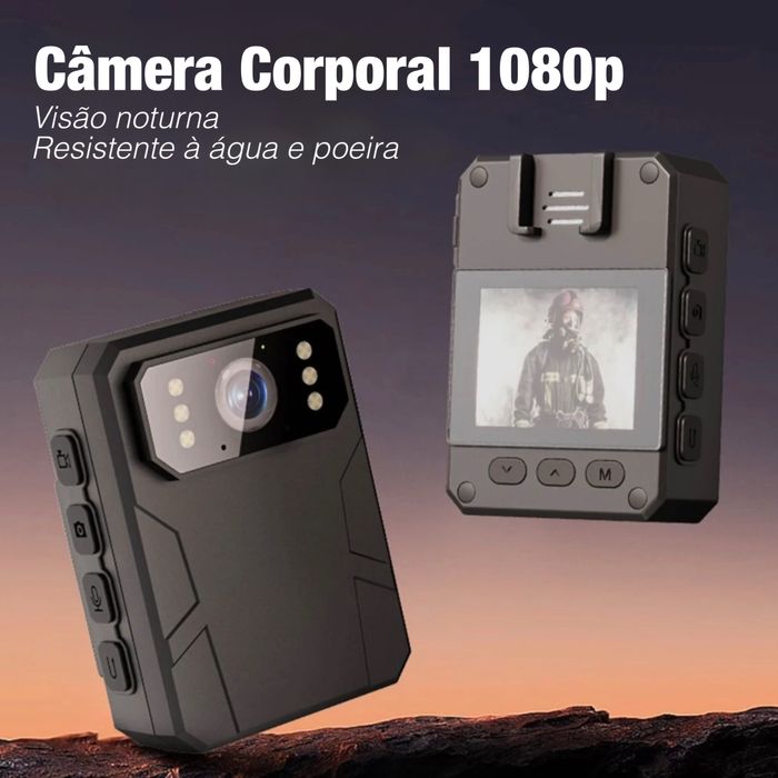 Mini Câmera Corporal - 1080p