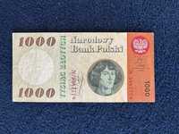 Banknot polski 1000 zł. 1965 r.