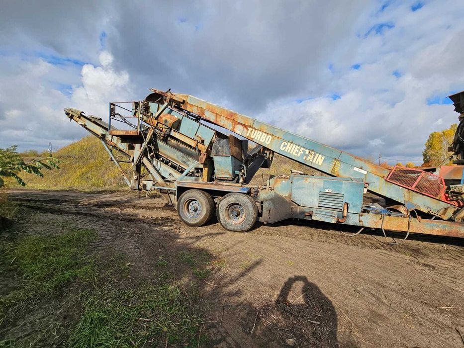 Przesiewacz mobilny Power Screen TURBO CHIEFTAIN 1200
