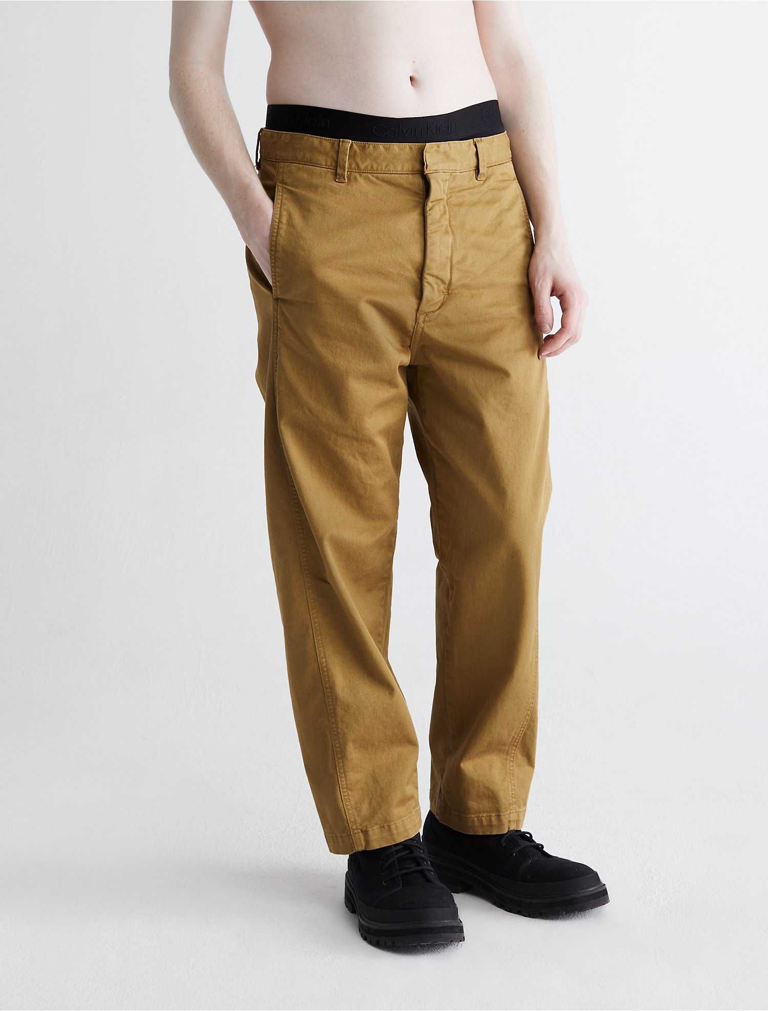 Новые штаны calvin klein (ck Utility Cropped Pants) с америки 32M,34L