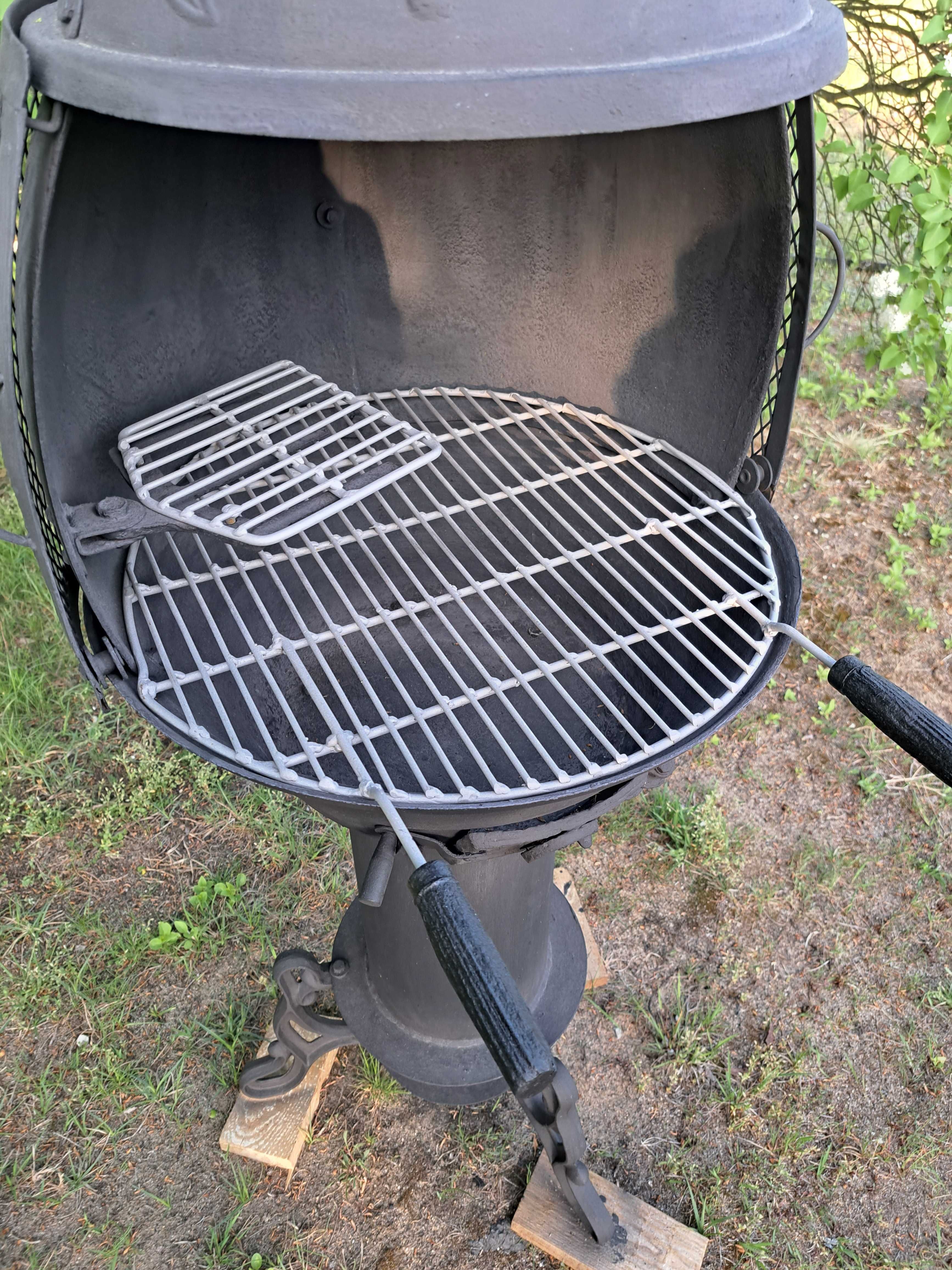 Grill żeliwny ozdobny