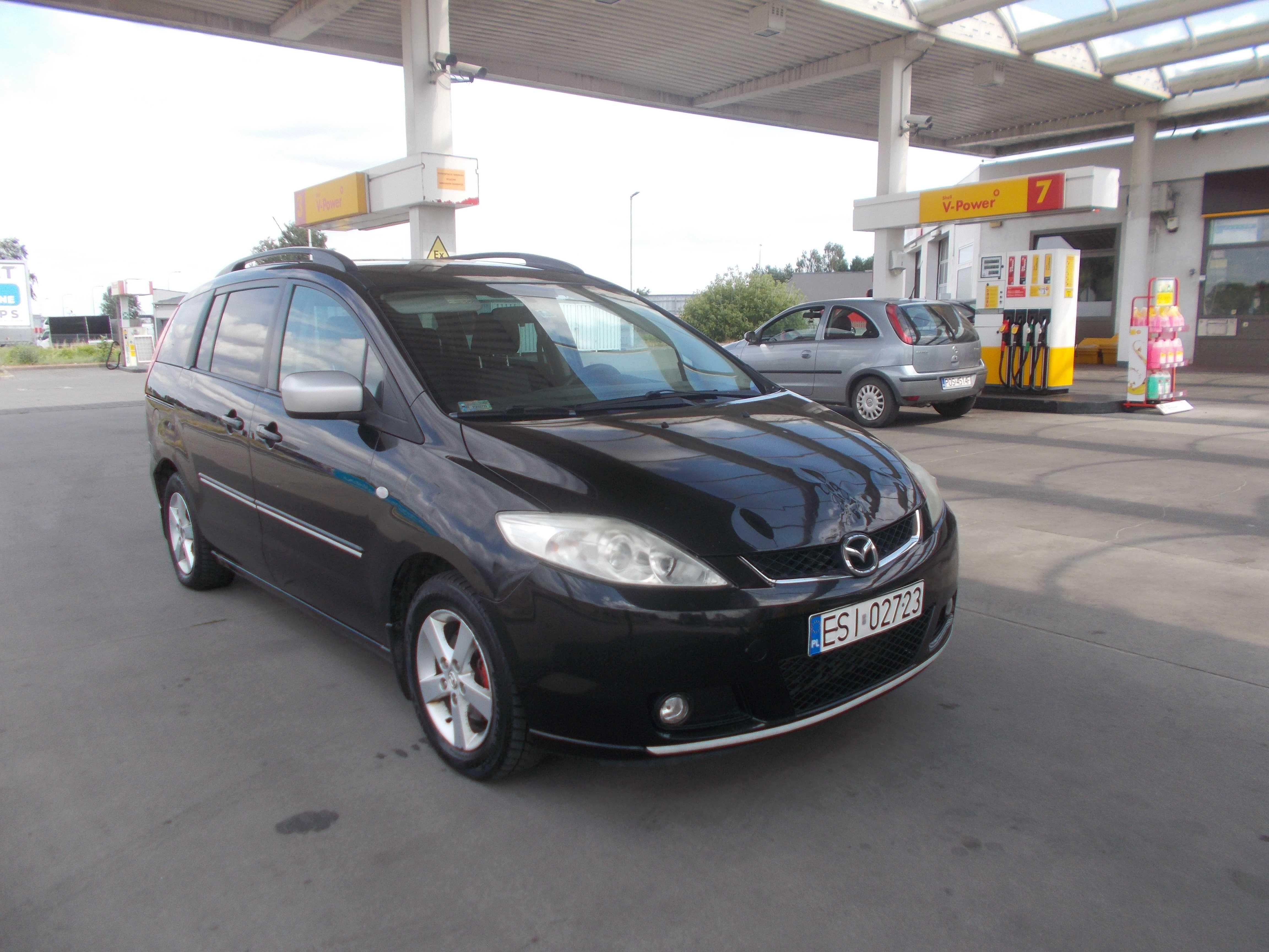 Zderzak tył tylny Mazda 5 demontaż