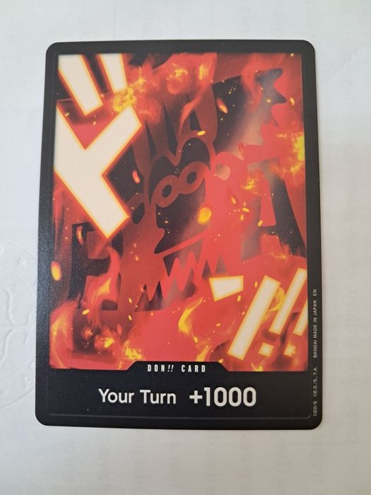 Carta "One Piece" Your Turn