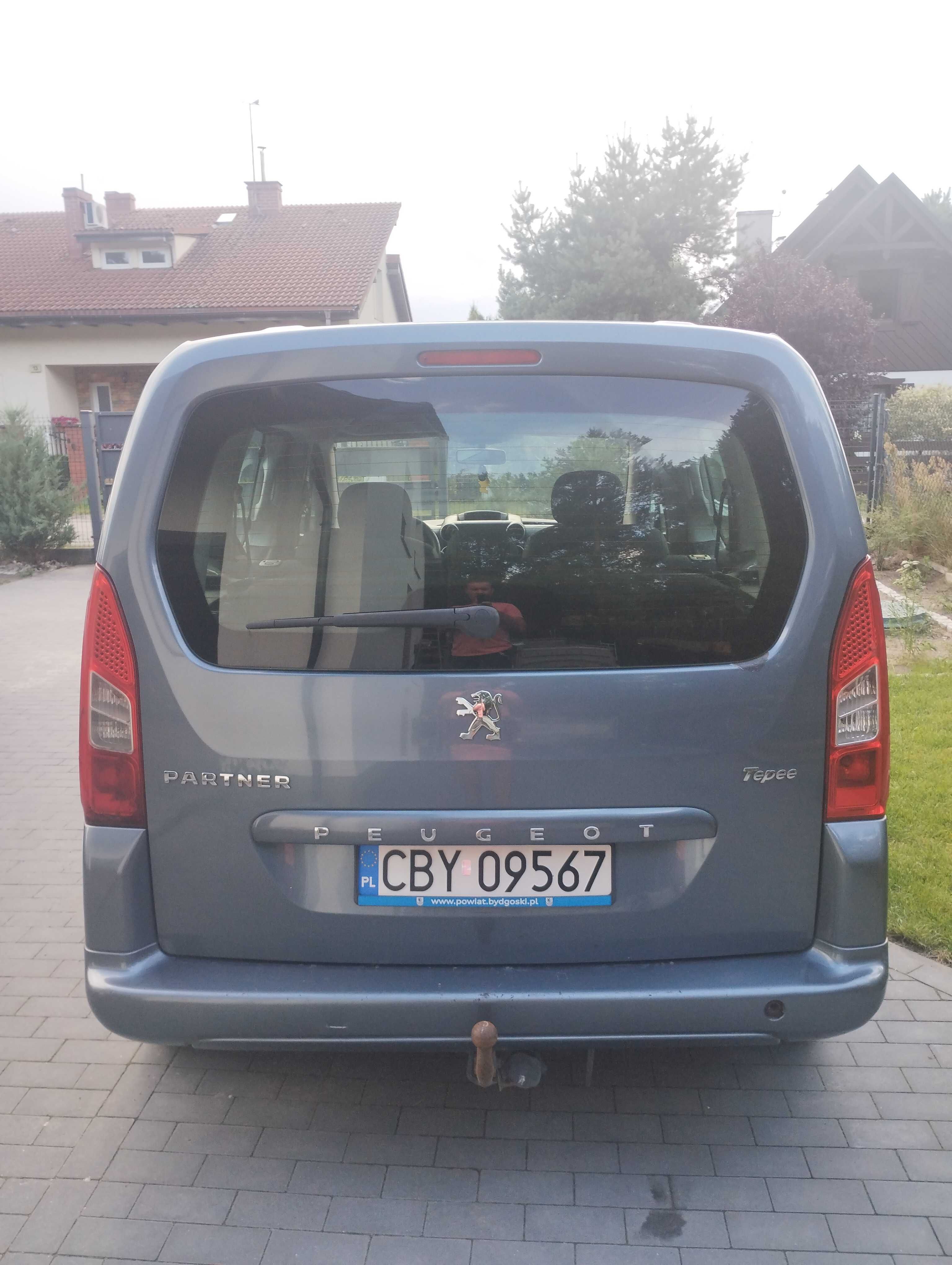 Peugeot Partner Tepee 2008r. 1.6 HDI 90KM