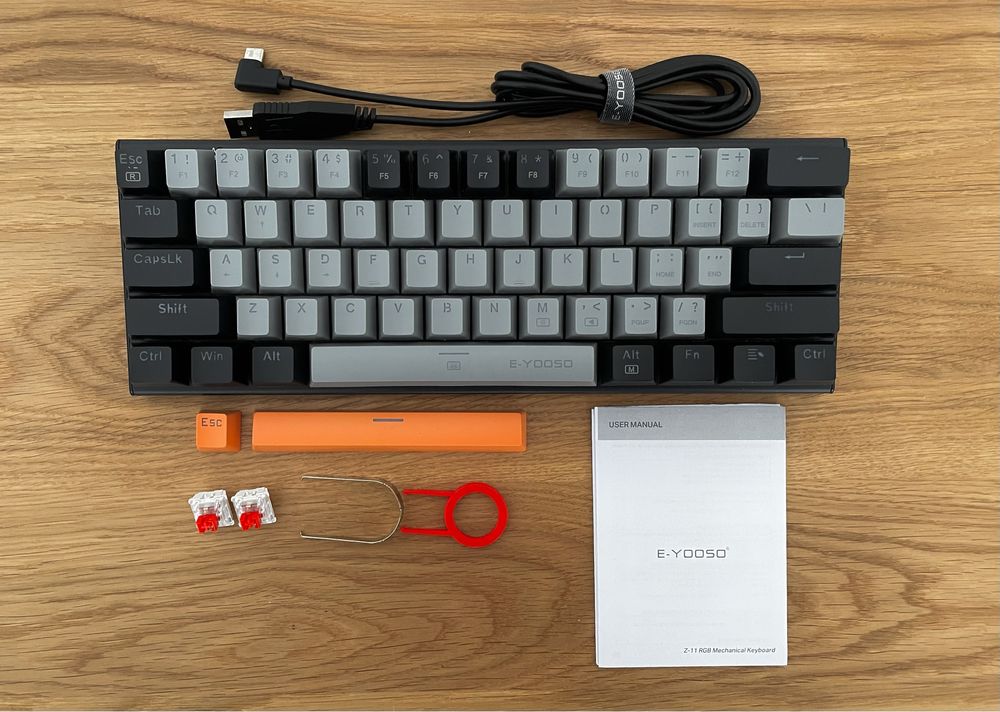 НОВІ Механічні Клавіатури E-YOOSO Z11RGB