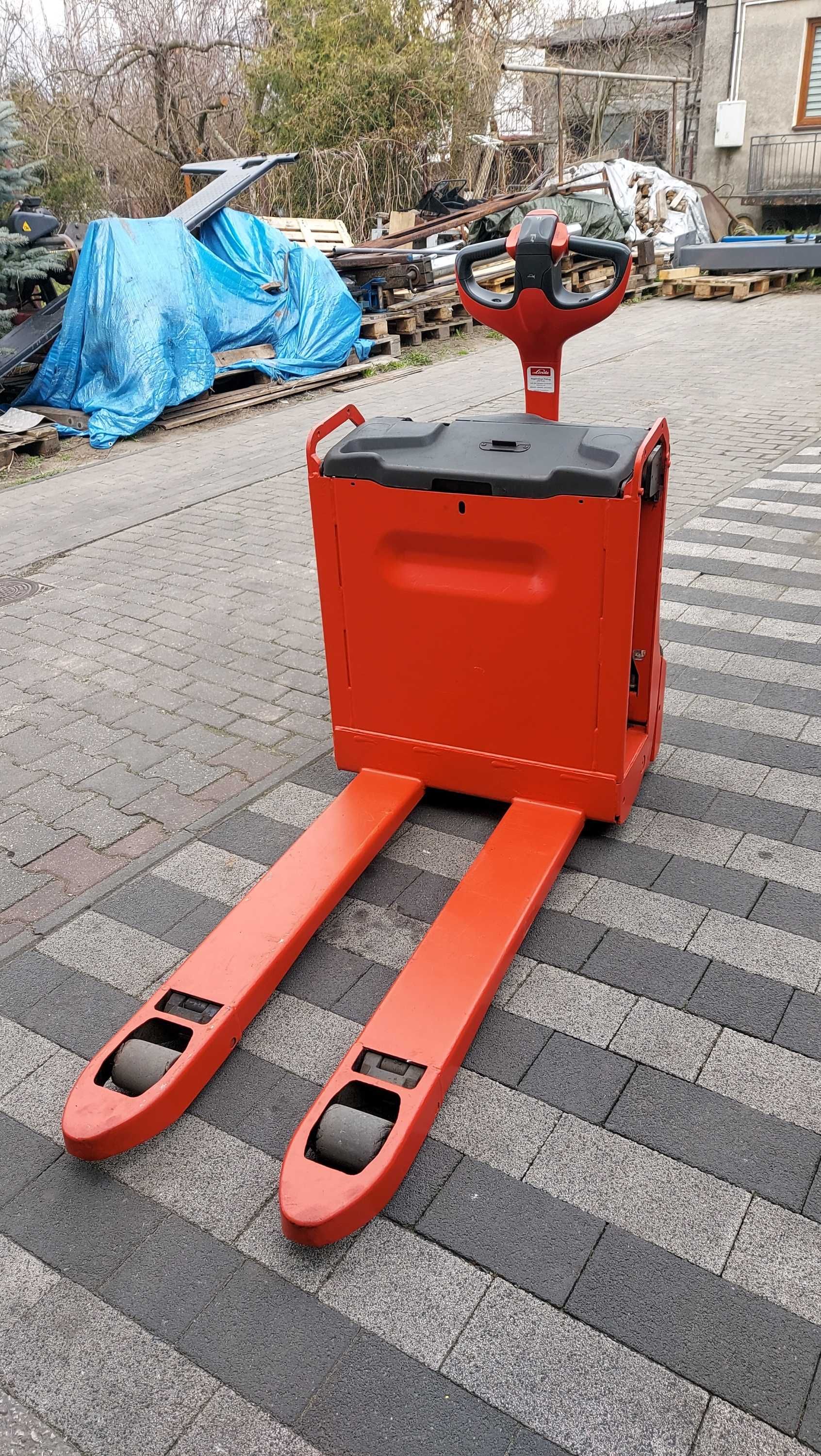 Wózek paleciak elektryczny Linde T 16