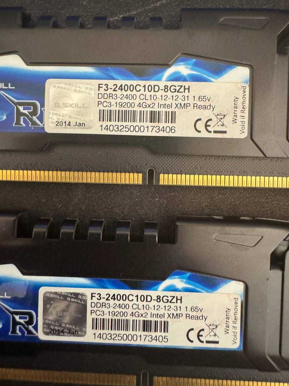 Оперативная память G.Skill Ripjaws DDR3 4Gb