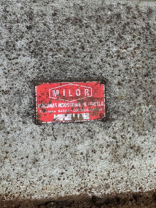 Prensa de ferro maciço Antiga