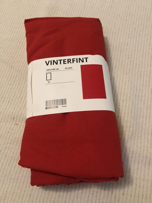 Toalha de mesa. Vermelha