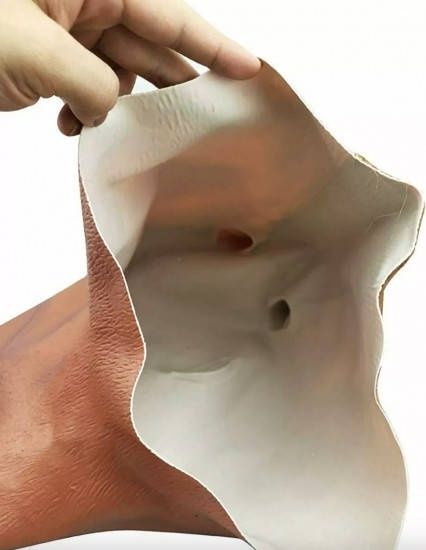 Маска голова коня коричнева